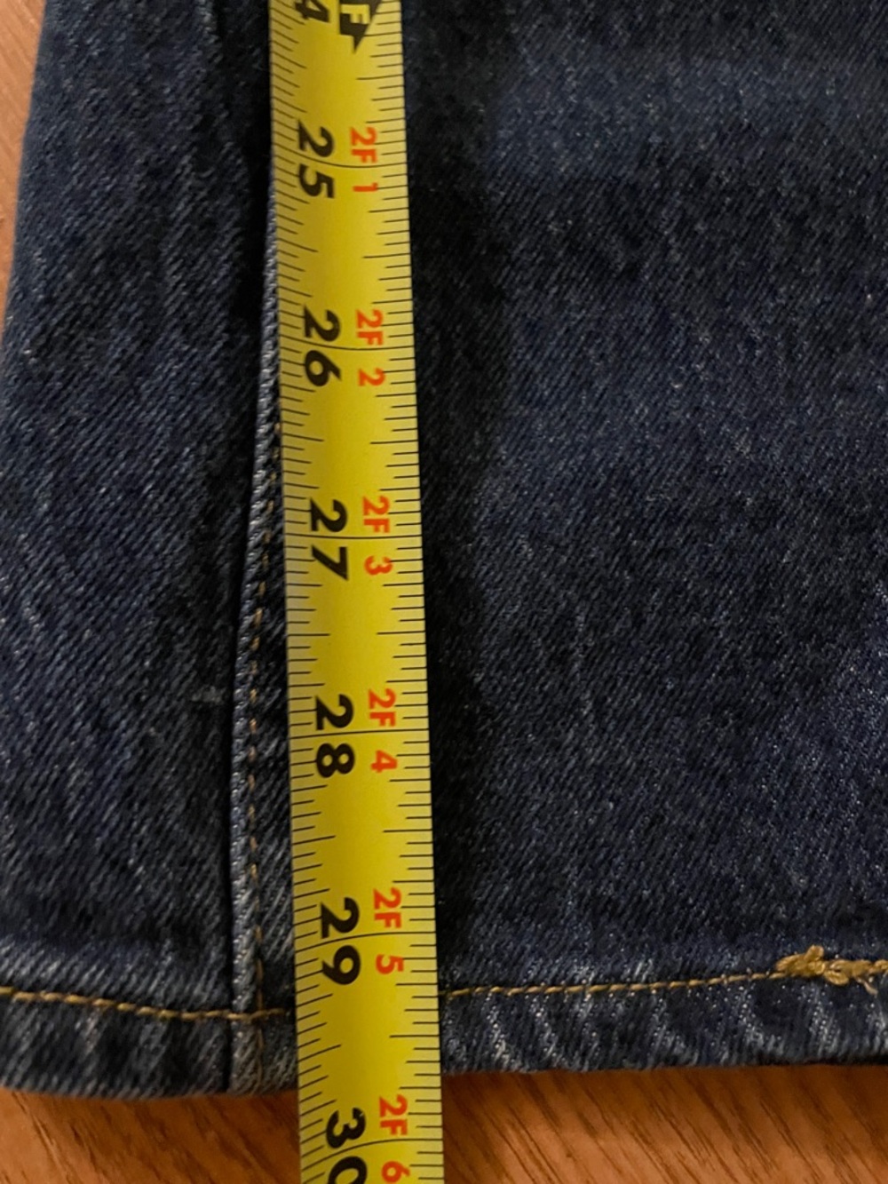 Abercrombie & Fitch 90s Relaxed High Rise Jeans Curve Love Size 27 - Picture 8 of 9